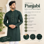 Premium Cotton Panjabi – Elegant & Comfortable