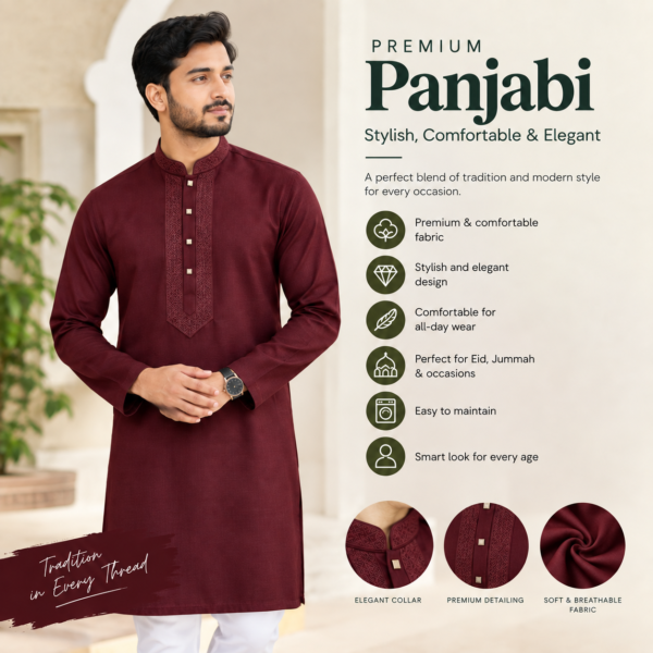 Premium Panjabi – ঈদ ও বিশেষ দিনের জন্য