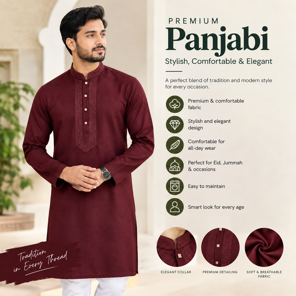 Premium Panjabi – ঈদ ও বিশেষ দিনের জন্য